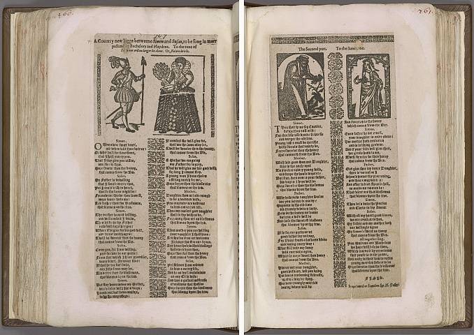 Preview of Magdalene College - Pepys 1.260-261 Image PepysC_album_1_260-261_2448x2448.jpg