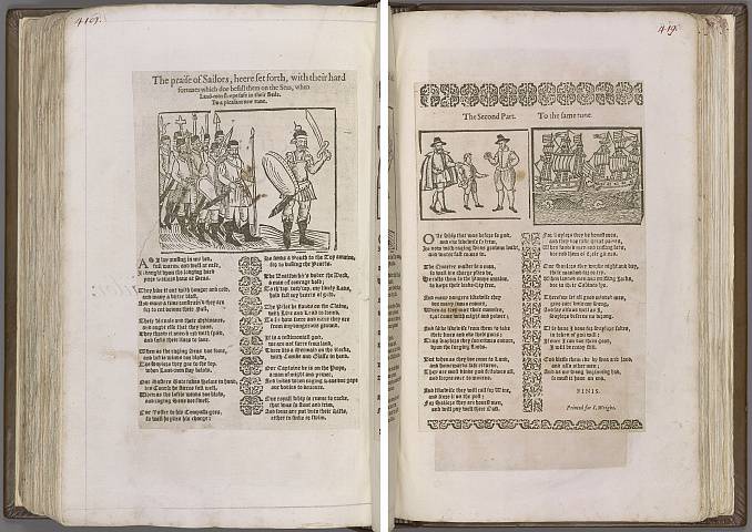 Preview of Magdalene College - Pepys 1.418-419 Image PepysC_album_1_418-419_2448x2448.jpg