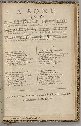 Preview of UCLA, Clark Library - Luttrell Ballads PR1213 .P74 f ** Image UCLA_album_fpr1213_p74_056_2448x2448.jpg