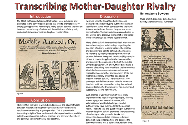 Antigone Bowden, Fall 2014