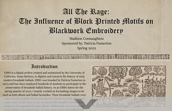 Madison Connaughton, Spring 2022