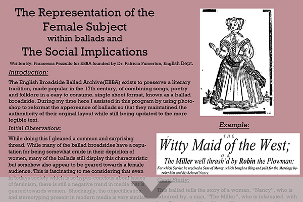 Franny Pezzulo, Winter 2016